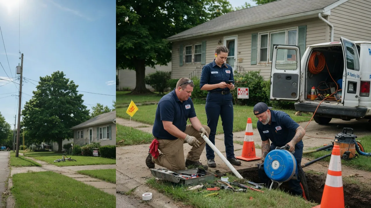 Sewer Line Repair in Penfield, IL near me